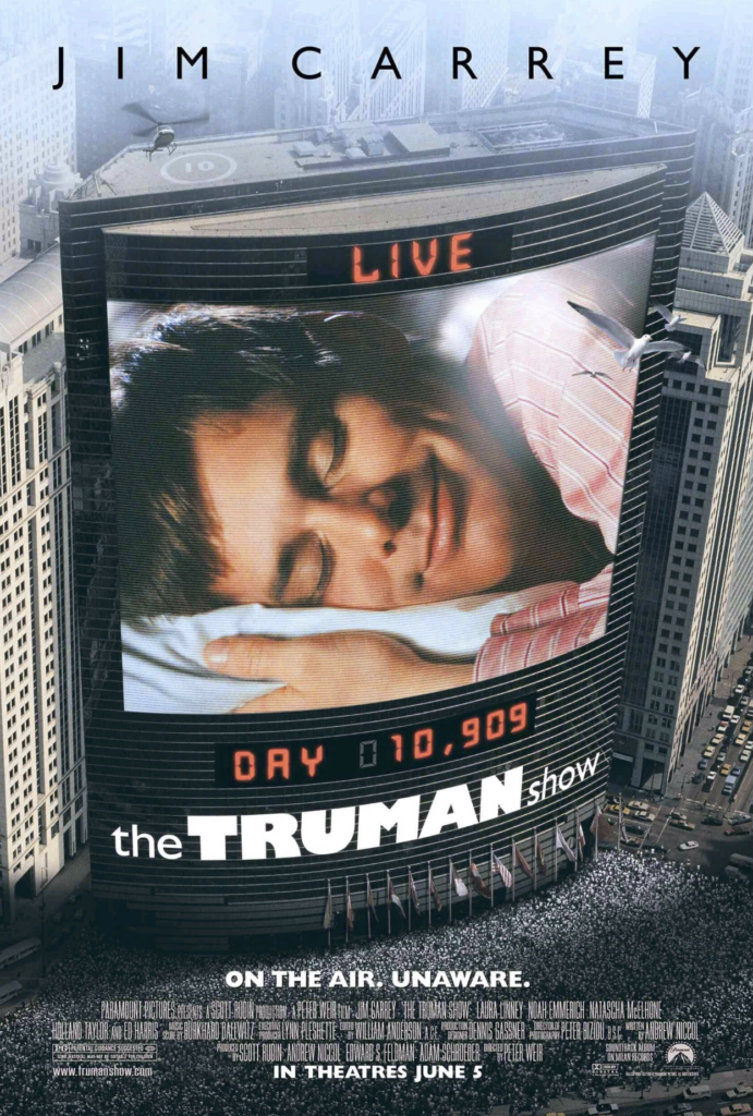 The Trueman Show, movie poster.